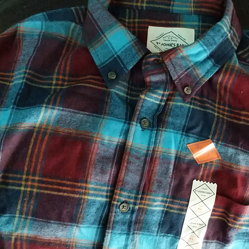 St. John's Bay Collared shirt.